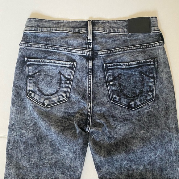 TRUE RELIGION Halle Mid Rise Super Skinny size 25 - Picture 2 of 9